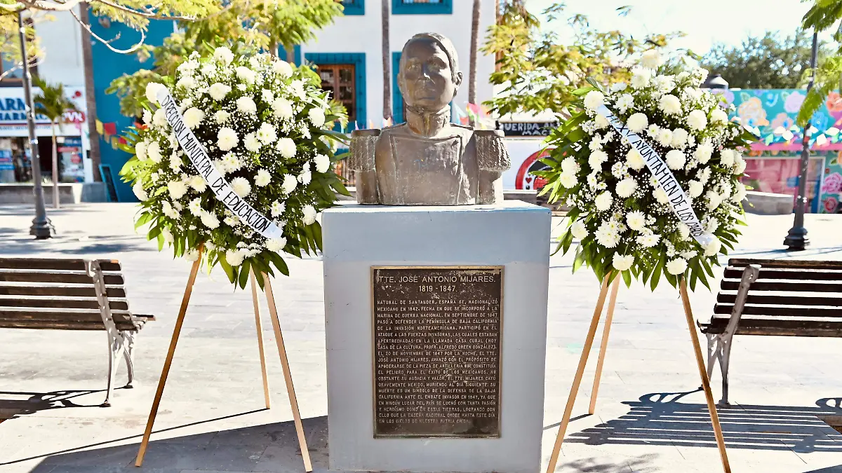 Conmemoran 177 aniversario luctuoso del teniente José Antonio Mijares